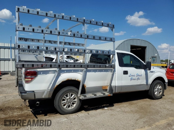 2013 Ford F-150 XL with VIN 1FTPF1CF3DKD91593, listed as a Copart auction lot 69015354 with 248,800 mi miles and Salvage title. Bid and sale history available at DreamBid. Image 3.