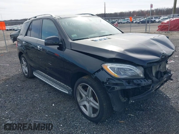 2015 Mercedes-Benz M 400 with VIN 4JGDA5GB9FA594766, listed as a IAAI auction lot 41835853 with 106,873 mi miles and . Bid and sale history available at DreamBid. Image 1.