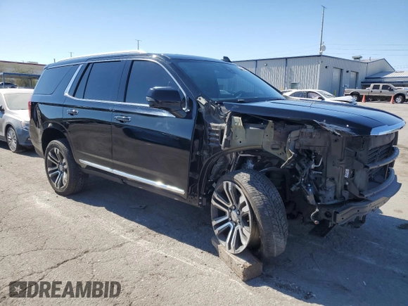 2021 GMC Yukon SLT with VIN 1GKS1BKDXMR119990, listed as a Copart auction lot 74733094 with 73,597 mi miles and Salvage Title. Bid and sale history available at carsss.com. Image 4.
