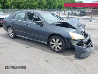 2005 Honda Accord LX with VIN 1HGCM663X5A036819, listed as a IAAI auction lot 42309561 with 192,697 mi miles and . Bid and sale history available at DreamBid. Image 1.