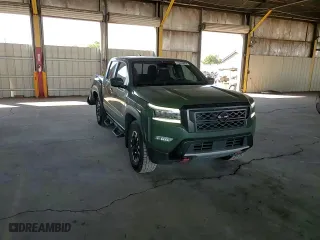 2022 Nissan Frontier PRO-X with VIN 1N6ED1EJ8NN668704, listed as a Copart auction lot 74033864 with 56,198 mi miles and Salvage Title. Bid and sale history available at carsss.com. Image 11.