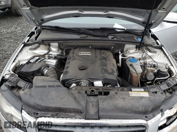 2012 Audi A4 2.0T Premium with VIN WAUAFAFL9CN016874, listed as a Copart auction lot 82851444 with 124,254 mi miles and Salvage Title. Bid and sale history available at carsss.com. Image 11.