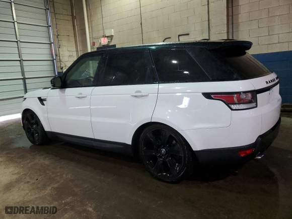 2015 Land Rover Range Rover Sport HSE with VIN SALWR2VFXFA619564, listed as a Copart auction lot 50078375 with 125,963 mi miles and Clean Title. Bid and sale history available at carsss.com. Image 2.