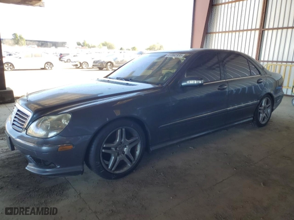 2006 Mercedes-Benz S-Class 5.0L with VIN WDBNG75J06A469005, listed as a Copart auction lot 41892335 with 0 mi miles and Clean Title. Bid and sale history available at carsss.com. Image 1.