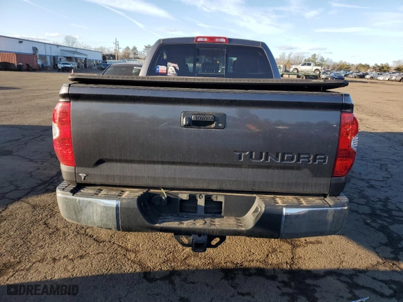 2016 Toyota Tundra 2WD Truck SR5 with VIN 5TFRW5F11GX197832, listed as a Copart auction lot 46694735 with 151,565 mi miles and Salvage Title. Bid and sale history available at carsss.com. Image 6.