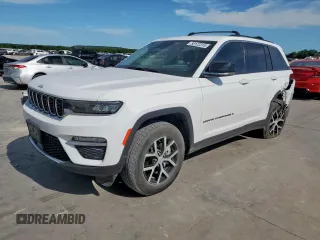 2023 Jeep Grand Cherokee Limited with VIN 1C4RJGBG0PC564005, listed as a Copart auction lot 58122315 with 35,438 mi miles and Salvage title. Bid and sale history available at DreamBid. Image 1.