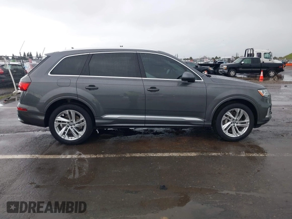 2020 Audi Q7 Premium with VIN WA1AXAF77LD003544, listed as a IAAI auction lot 41819088 with 52,637 mi miles and . Bid and sale history available at DreamBid. Image 13.