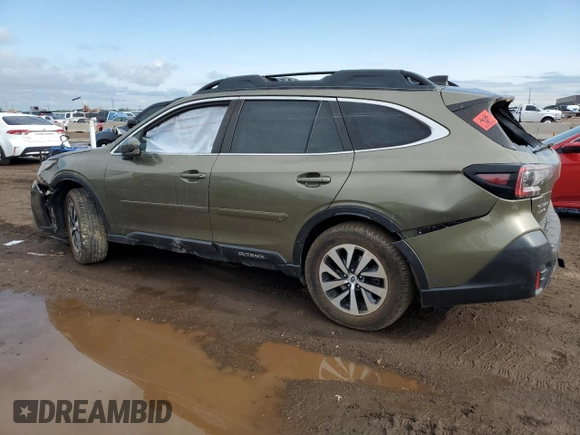2021 Subaru Outback Premium с VIN 4S4BTAFC3M3178606, выставлен на аукционе Copart как лот 58985295 с пробегом 54 535 миль миль и Списание • Salvage title. История ставок и продаж доступна на DreamBid. Изображение 2.