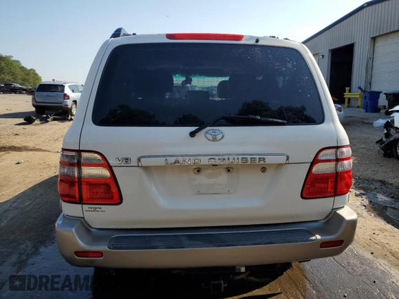 2004 Toyota Land Cruiser with VIN JTEHT05J542066724, listed as a Copart auction lot 74888234 with 244,845 mi miles and Salvage Title. Bid and sale history available at carsss.com. Image 6.