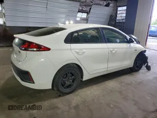 2020 Hyundai Ioniq Blue with VIN KMHC65LC4LU221107, listed as a Copart auction lot 57318345 with 141,031 mi miles and Salvage title. Bid and sale history available at DreamBid. Image 3.