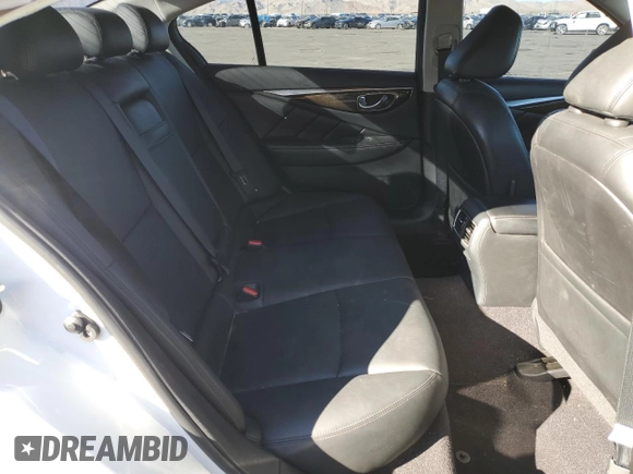 2018 Infiniti Q50 Luxe with VIN JN1EV7AP6JM366313, listed as a Copart auction lot 88701275 with 95,376 mi miles and Salvage Title. Bid and sale history available at DreamBid. Image 10.
