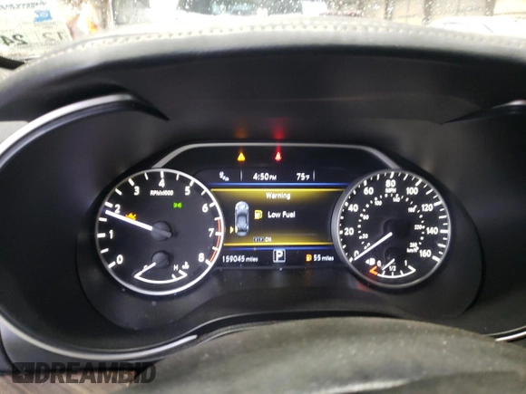 2016 Nissan Maxima Platinum with VIN 1N4AA6AP1GC427122, listed as a Copart auction lot 58720715 with 159,045 mi miles and Salvage title. Bid and sale history available at DreamBid. Image 9.