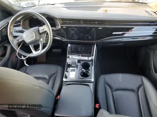 2022 Audi Q8 Prestige with VIN WA1FVBF14ND004473, listed as a Copart auction lot 78958544 with 0 mi miles and Salvage Title. Bid and sale history available at carsss.com. Image 8.