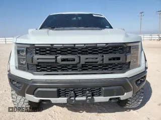 2023 Ford F-150 Raptor with VIN 1FTFW1RG7PFB77277, listed as a Copart auction lot 51096445 with 43,917 mi miles and Salvage Title. Bid and sale history available at DreamBid. Image 5.