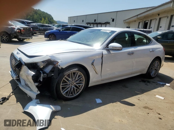 2020 Genesis G70 2.0T с VIN KMTG64LA6LU062350, выставлен на аукционе Copart как лот 68946374 с пробегом 27 480 миль миль и Списание • Salvage title. История ставок и продаж доступна на DreamBid. Изображение 1.