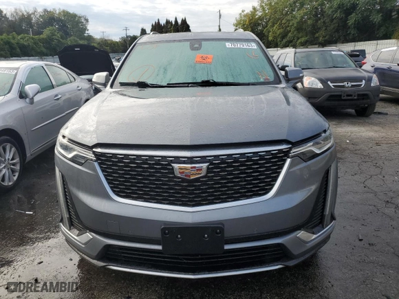 2021 Cadillac XT6 Premium Luxury with VIN 1GYKPDRS6MZ216642, listed as a Copart auction lot 70779163 with 23,033 mi miles. Bid and sale history available at carsss.com. Image 5.
