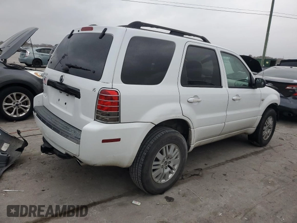 2005 Mercury Mariner Luxury z VIN 4M2YU56195DJ21222, wystawiony jako Copart lot #81573504 z przebiegiem 243 102 mil mil oraz Tytuł czysty. Historia ofert i sprzedaży dostępna na DreamBid. Obrazek 3.