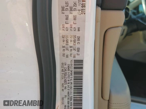 2018 Jeep Grand Cherokee Limited with VIN 1C4RJFBG0JC142673, listed as a Copart auction lot 53731445 with 96,516 mi miles and Salvage Title. Bid and sale history available at carsss.com. Image 13.