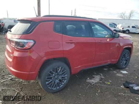 2023 Jeep Compass (RED) Edition z VIN 3C4NJDCN2PT559502, wystawiony jako Copart lot #50027625 z przebiegiem 16 761 mil mil oraz Szkoda całkowita • Salvage title. Historia ofert i sprzedaży dostępna na DreamBid. Obrazek 3.