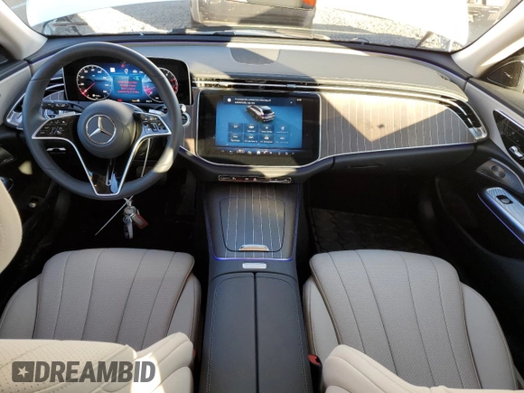 2024 Mercedes-Benz E with VIN W1KLH6FB5RA067448, listed as a Copart auction lot 43457025 with 4,998 mi miles and Salvage Title. Bid and sale history available at DreamBid. Image 8.