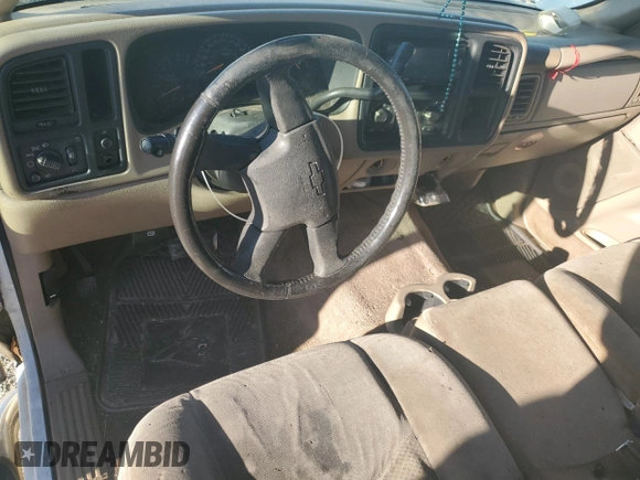 2005 Chevrolet Silverado 1500 LS with VIN 2GCEC13T051243277, listed as a Copart auction lot 45980485 with 279,022 mi miles and Salvage Title. Bid and sale history available at carsss.com. Image 8.