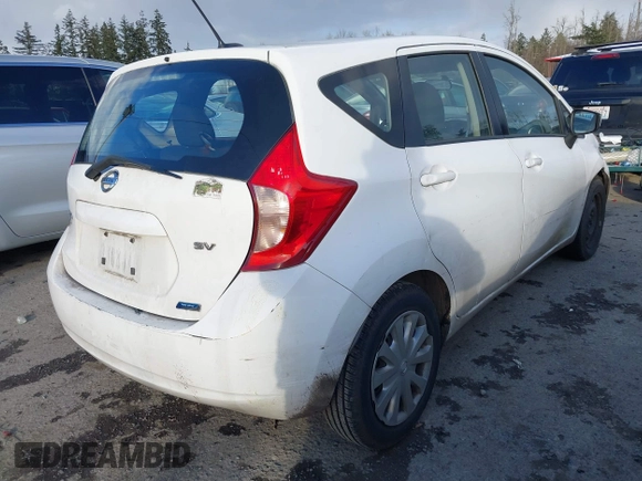 2016 Nissan Note S Plus with VIN 3N1CE2CP4GL359015, listed as a IAAI auction lot 41487033 with 171,015 mi miles and . Bid and sale history available at DreamBid. Image 4.