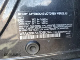 2014 BMW 5 Series 550i z VIN WBAKN9C54ED680942, wystawiony jako Copart lot #58371645 z przebiegiem 172 261 mil mil oraz Czysty tytuł • Clean title. Historia ofert i sprzedaży dostępna na DreamBid. Obrazek 12.