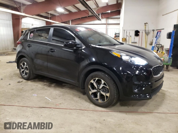 2021 Kia Sportage LX with VIN KNDPM3AC3M7844446, listed as a Copart auction lot 52189735 with 43,814 mi miles and Clean Title. Bid and sale history available at carsss.com. Image 4.