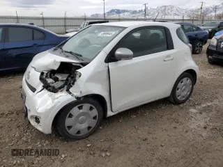 2012 Scion iQ with VIN JTNJJXB04CJ018325, listed as a Copart auction lot 49999945 with 91,507 mi miles and Salvage Title. Bid and sale history available at carsss.com. Image 1.