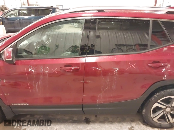 2019 GMC Terrain SLT with VIN 3GKALVEV7KL191858, listed as a IAAI auction lot 41557739 with 114,864 mi miles. Bid and sale history available at carsss.com. Image 14.