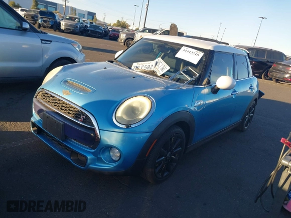 2015 MINI Hardtop 4 Door S with VIN WMWXU3C58F2B58305, listed as a IAAI auction lot 41413715 with 98,413 mi miles and . Bid and sale history available at DreamBid. Image 14.