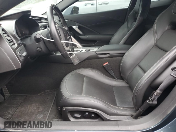 2019 Chevrolet Corvette Z06 2LZ with VIN 1G1YS2D65K5604990, listed as a Copart auction lot 72580304 with 15,582 mi miles and Salvage Title. Bid and sale history available at carsss.com. Image 7.