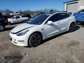 2020 Tesla Model 3 Long Range z VIN 5YJ3E1EB0LF628130, wystawiony jako Copart lot #50706955 z przebiegiem 67 384 mil mil oraz Szkoda całkowita • Salvage title. Historia ofert i sprzedaży dostępna na DreamBid. Obrazek 1.