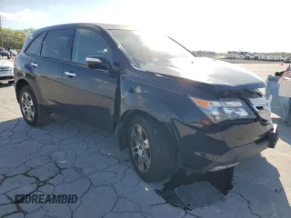 2008 Acura MDX with VIN 2HNYD282X8H538165, listed as a Copart auction lot 52213115 with 190,989 mi miles and Salvage Title. Bid and sale history available at DreamBid. Image 4.
