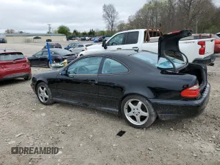 2002 Mercedes-Benz CLK 320/430 with VIN WDBLJ70G42F199391, listed as a Copart auction lot 50912095 with 274,802 mi miles and Salvage Title. Bid and sale history available at DreamBid. Image 2.