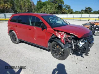 2015 Dodge Journey SXT with VIN 3C4PDCBB6FT691940, listed as a Copart auction lot 49379115 with 108,827 mi miles and Salvage Title. Bid and sale history available at carsss.com. Image 4.