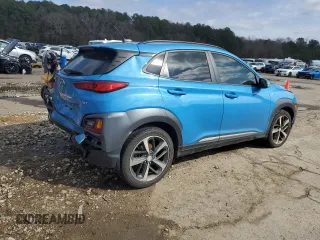 2018 Hyundai Kona Limited with VIN KM8K33A58JU147023, listed as a Copart auction lot 45004025 with 112,087 mi miles and Salvage Title. Bid and sale history available at carsss.com. Image 3.