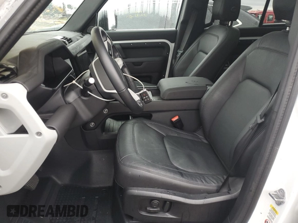 2024 Land Rover Defender with VIN SALEJEEU5R2294453, listed as a Copart auction lot 81568094 with Not provided miles and Non repairable. Bid and sale history available at DreamBid. Image 7.