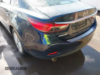 2015 Mazda 6 i Sport with VIN JM1GJ1U56F1203730, listed as a IAAI auction lot 41848281 with 93,150 mi miles. Bid and sale history available at carsss.com. Image 6.