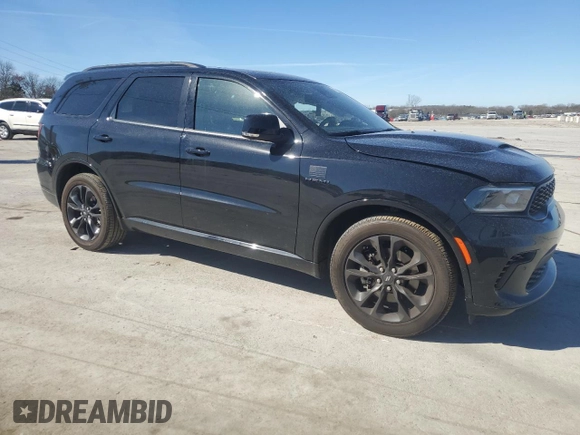 2024 Dodge Durango R/T Plus with VIN 1C4SDJCT4RC159513, listed as a Copart auction lot 47224715 with 15,423 mi miles and Salvage title. Bid and sale history available at DreamBid. Image 4.