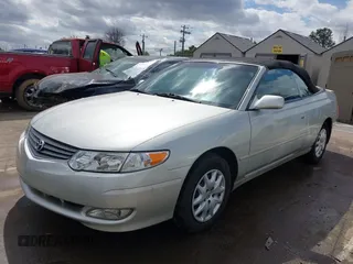 2003 Toyota Solara SE with VIN 2T1FE22P03C020017, listed as a IAAI auction lot 41841063 with 62,059 mi miles. Bid and sale history available at carsss.com. Image 18.