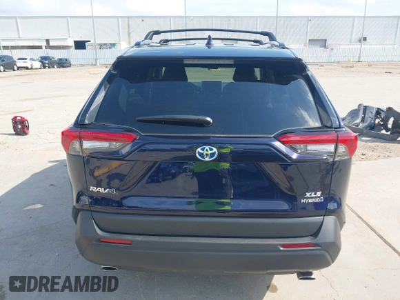 2024 Toyota RAV4 Hybrid XLE Premium with VIN 4T3B6RFV6RU146619, listed as a IAAI auction lot 42060476 with 22,594 mi miles and . Bid and sale history available at DreamBid. Image 17.