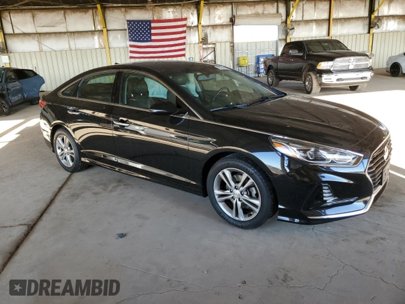 2018 Hyundai Sonata Limited with VIN 5NPE34AF4JH623388, listed as a Copart auction lot 55158565 with 95,693 mi miles and Salvage Title. Bid and sale history available at DreamBid. Image 4.