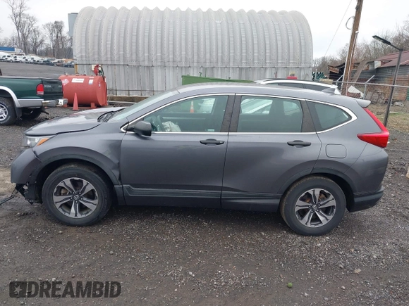 2018 Honda CR-V LX with VIN 2HKRW6H34JH227980, listed as a IAAI auction lot 41952213 with 35,718 mi miles. Bid and sale history available at carsss.com. Image 15.