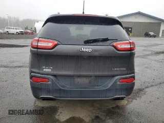 2015 Jeep Cherokee Limited with VIN 1C4PJMDS4FW662698, listed as a Copart auction lot 49521825 with 161,998 mi miles and Salvage Title. Bid and sale history available at DreamBid. Image 6.