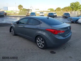2012 Hyundai Elantra GLS with VIN 5NPDH4AE3CH132012, listed as a IAAI auction lot 41902708 with 123,032 mi miles. Bid and sale history available at carsss.com. Image 3.