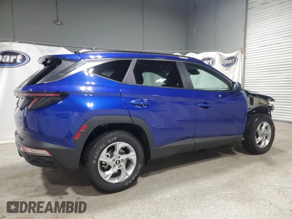 2023 Hyundai Tucson SEL with VIN 5NMJBCAE9PH184729, listed as a Copart auction lot 53718865 with 77,957 mi miles and Clean Title. Bid and sale history available at carsss.com. Image 3.