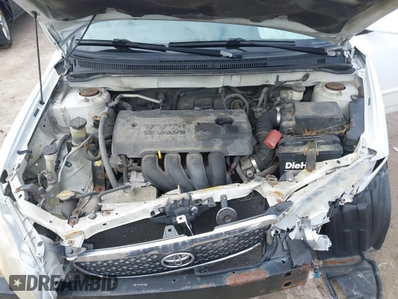 2008 Toyota Corolla CE with VIN 2T1BR32E98C918694, listed as a IAAI auction lot 41978223 with 194,446 mi miles and . Bid and sale history available at DreamBid. Image 10.