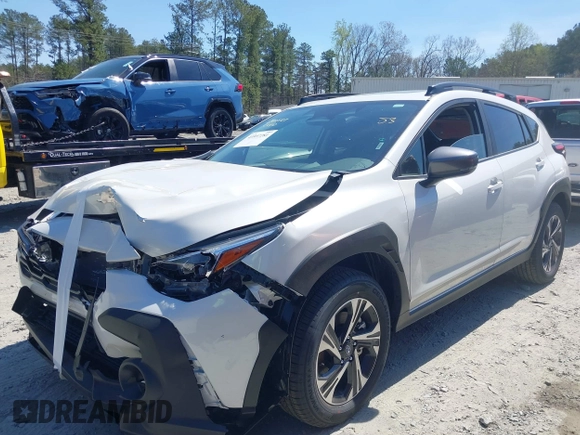 2025 Subaru Crosstrek Premium с VIN JF2GUHDC2SH223071, выставлен на аукционе IAAI как лот 41897281 с пробегом 889 миль миль и . История ставок и продаж доступна на DreamBid. Изображение 2.