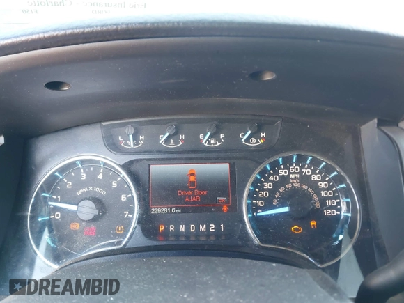 2011 Ford F-150 XL with VIN 1FTFW1CF2BFA33869, listed as a IAAI auction lot 41379675 with 229,281 mi miles and . Bid and sale history available at DreamBid. Image 7.